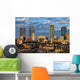 Cityscape Fort Worth Texas Wall Decal