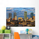 Cityscape Fort Worth Texas Wall Decal