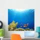 Coral Reef Scene with