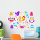 Set of Birds for Kids Wall Decal