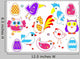 Set of Birds for Kids Wall Decal