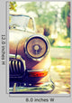 Close-up Photo Retro Car