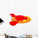 Vector Icon Crawfish Wall Decal