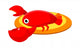 Vector Icon Crawfish Wall Decal