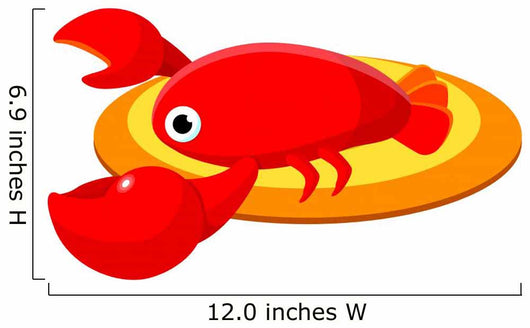 Vector Icon Crawfish Wall Decal
