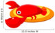 Vector Icon Crawfish Wall Decal