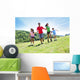 Happy Family Enjoying and