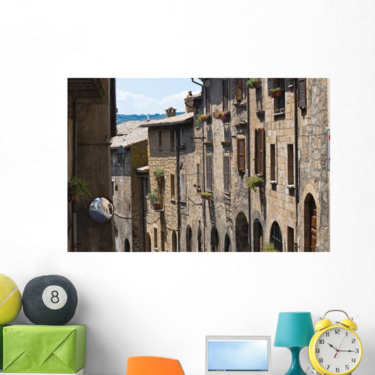 Alleyway Orvieto Umbria Italy Wall Decal