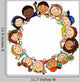 Children White Circle