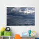Storm over the sea Wall Mural