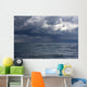 Storm over the sea Wall Mural