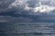 Storm over the sea Wall Mural