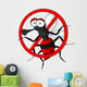 stop mosquito cartoon Wall Decal