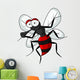 mosquito cartoon Wall Decal
