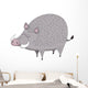 Boar vector Wall Decal