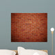 Red Brick Wall Wall Decal