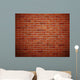Red Brick Wall Wall Decal