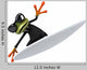 Fun Frog Wall Decal