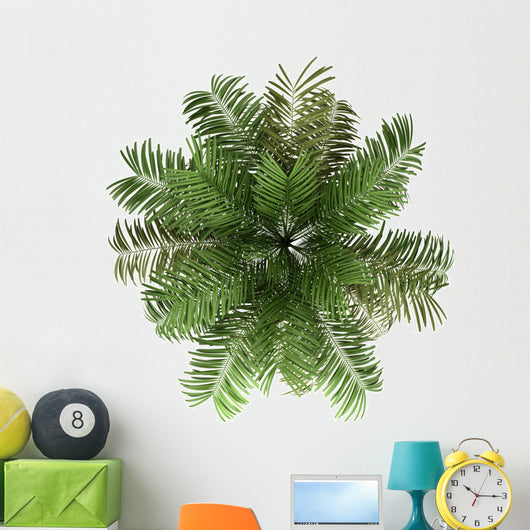 Top Areca Palm Tree Wall Decal
