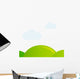 Meadow White Vector Wall Decal
