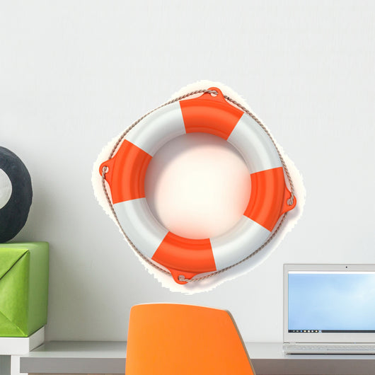 Nautical Lifebuoy Wall Decal