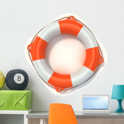 Nautical Lifebuoy Wall Decal