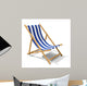 Deck Chair with Blue