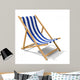 Deck Chair with Blue