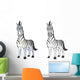 Zebra Wall Mural
