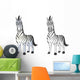 Zebra Wall Mural