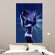 Beauty Woman Dance with Wall Mural
