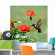 Ruby-throated Hummingbird Wall Mural
