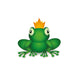 Frog King Wall Decal