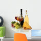 Wine Bottles and Glasses Wall Decal
