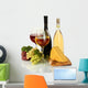Wine Bottles and Glasses Wall Decal