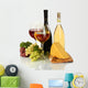 Wine Bottles and Glasses Wall Decal