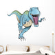 Tyrannosaurus Rex Dinosaur Vector Illustration Wall Decal