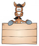Horse with Board