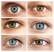 Set of 6 Real Different Open Eyes / Huge Size Wall Mural
