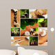 spa collage Wall Mural