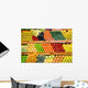 Thai Fruit Stand Wall Mural