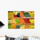 Thai Fruit Stand Wall Mural