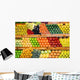 Thai Fruit Stand Wall Mural