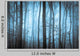 Dark Blue Spooky Forrest