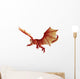 Red Dragon Wall Decal