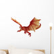 Red Dragon Wall Decal