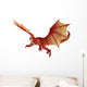Red Dragon Wall Decal