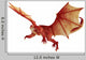 Red Dragon Wall Decal