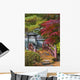 Japanese bridge Wall Mural