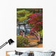 Japanese bridge Wall Mural
